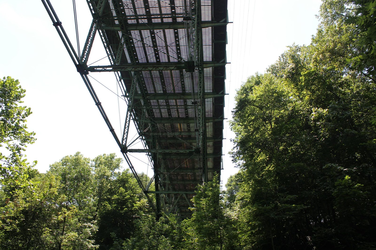 Under main span (span #3)